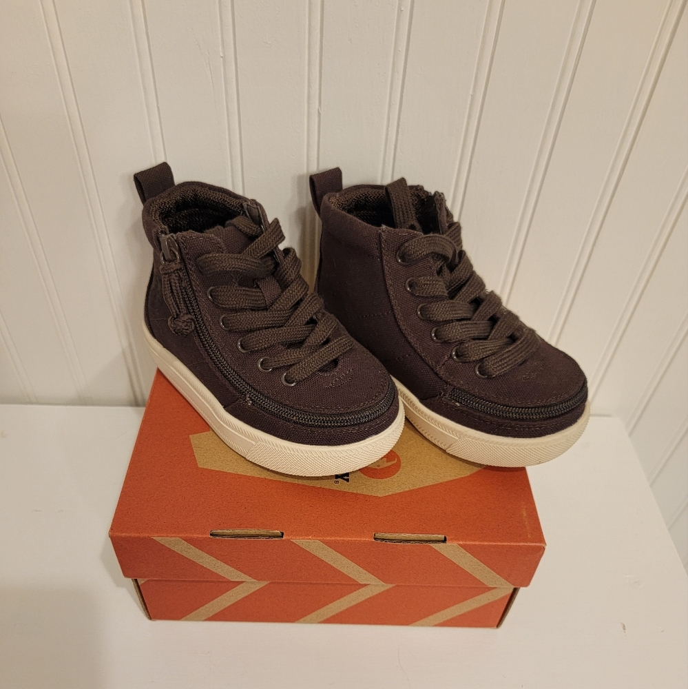 Billy Brown High-Top Toddler Shoes